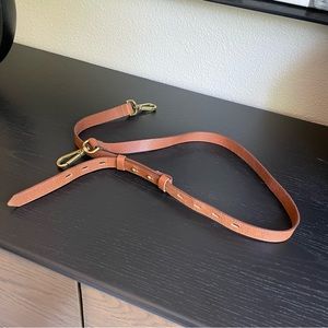 Madewell leather purse strap